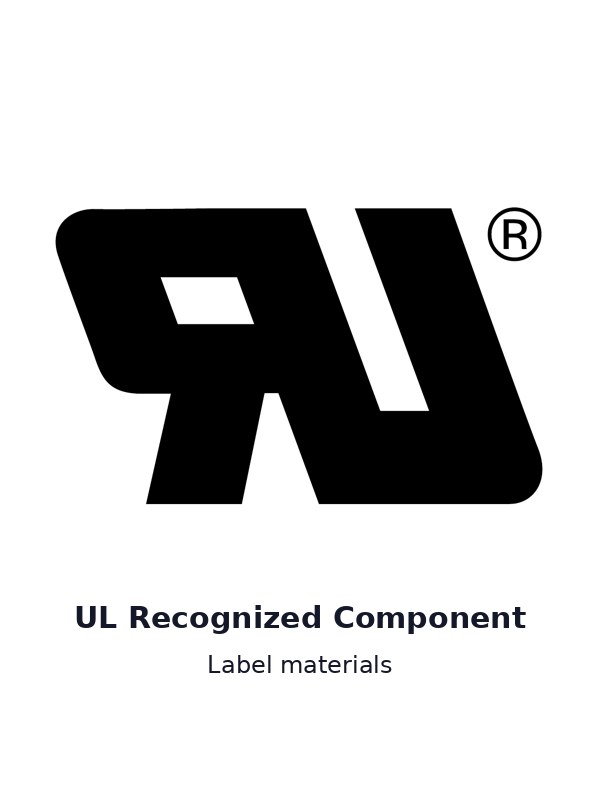 UL Recognized Component certificate